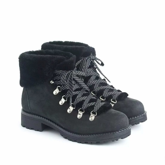 J. Crew Shoes - J.Crew Navy Blue Nordic Boots Combat snow hiking